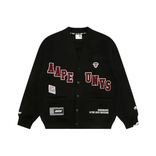 Aape Logo Patch Cardigan
