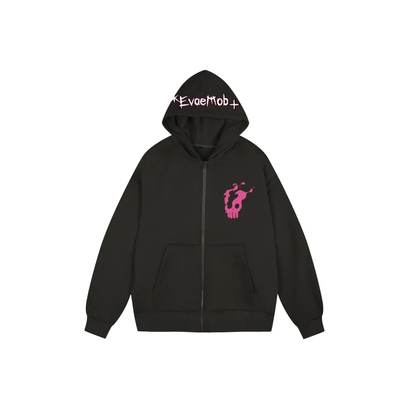 *EVAE+MOB Skull Series Sweatshirt Unisex-12