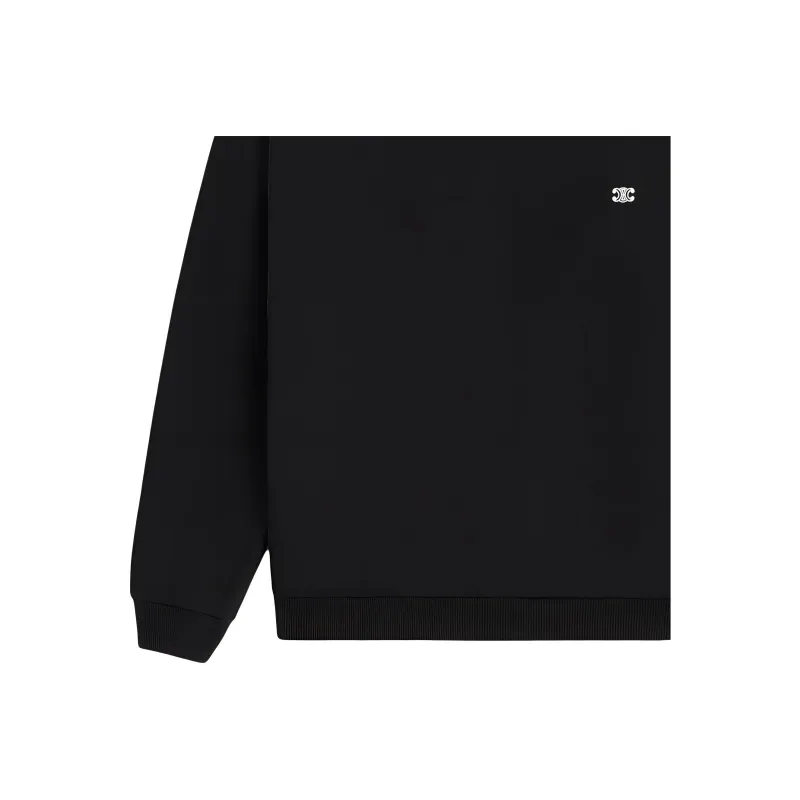 CELINE Triomphe Loose Sweatshirt In Cotton Fleece-3