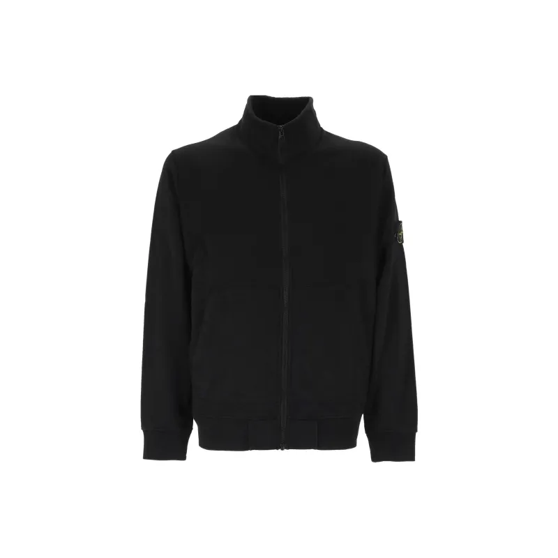 STONE ISLAND Compass Patch Zip Up Sweatshirt-0