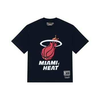 Mitchell & Ness Drop Shoulder Sleeve T Shirt Unisex Black Jimmy Butler