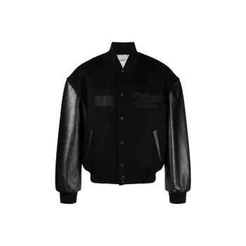 Vetements Logo patch Long sleeve Bomber Jacket
