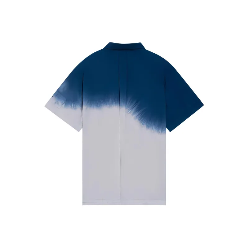 LiNing Sports Life Collection Shirt Men's Deep Prussian Blue-1