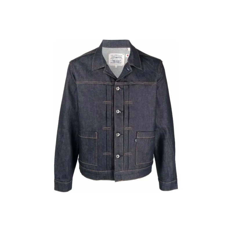 Levis Jackets Men Navy Blue-0