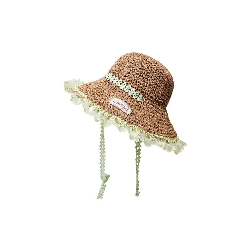 WODONBLE Pulp Fiber Bucket Hats Unisex-1