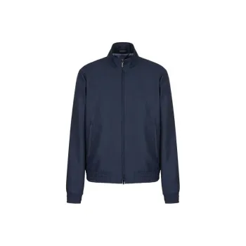 EMPORIO ARMANI Jackets Men Navy Blue