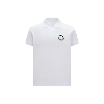 Moncler Polo Shirts Men White