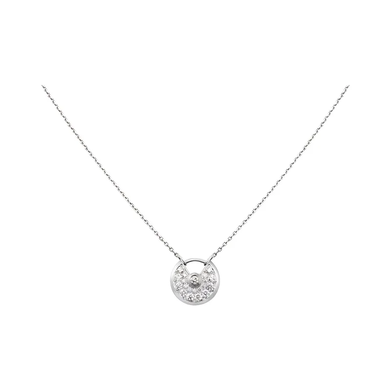 Cartier Amulette De Cartier Collection Necklaces Women's Silver-0