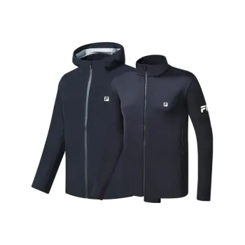 FILA Jackets Men Royal Blue