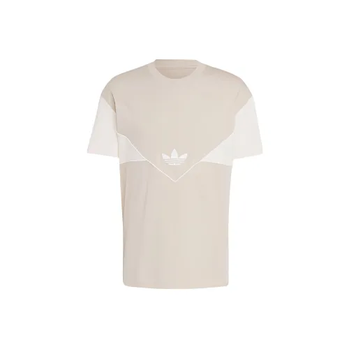 Adidas Originals T-Shirts Men Beige