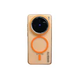 Transparent Orange[PC Sheer]Large Hole Transparent Skin Feel