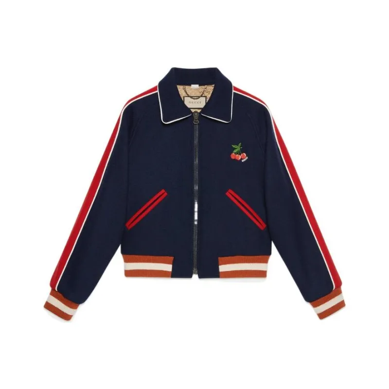 GUCCI FW22 Jackets Coats Men's Navy Blue-0