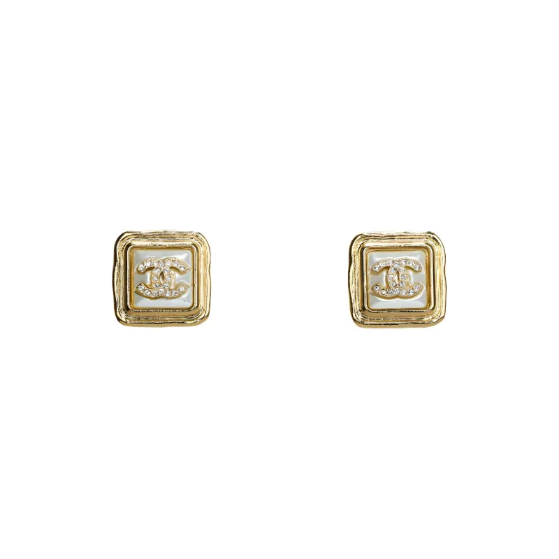 CHANEL Earrings Women's Gold-0