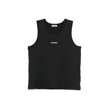 JIL SANDER + Crewneck Jersey Performance Tank Top