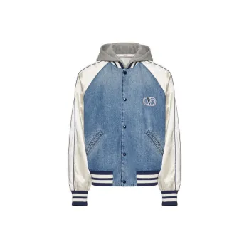 Valentino Surfaces Spring 2023 Men SS23 Jackets & Coats Men's Blue