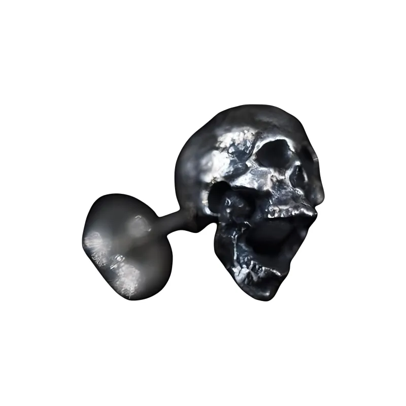 ZHUSHI 925 Sterling Silver Stud Earrings Unisex-1