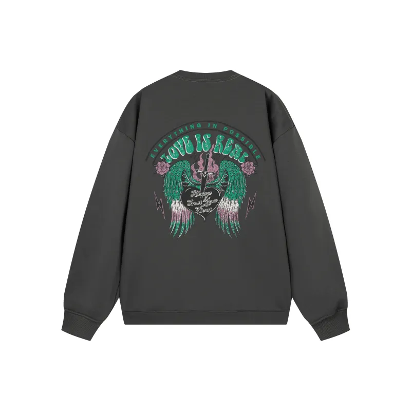 WARNING LIGHT Sweatshirt Unisex-2