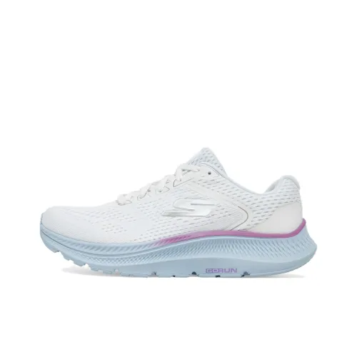 Skechers Go Run Consistent 2.0 Anti Slip Wear Resistant Low Top Casual Running Shoes Women's White
