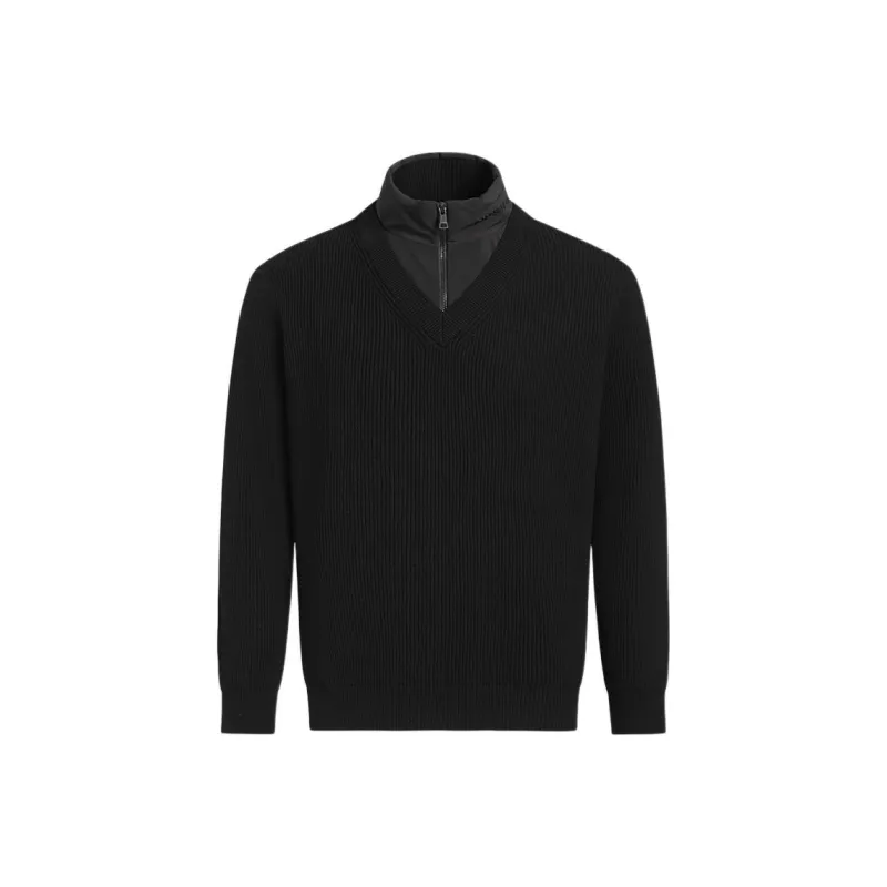 Hush Puppies Knitwear Men's Pitch Black-0