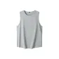 [Quick-Dry Antibacterial Tank Top]Light Gray (Ma Golden Snake Luxury Chest Logo)