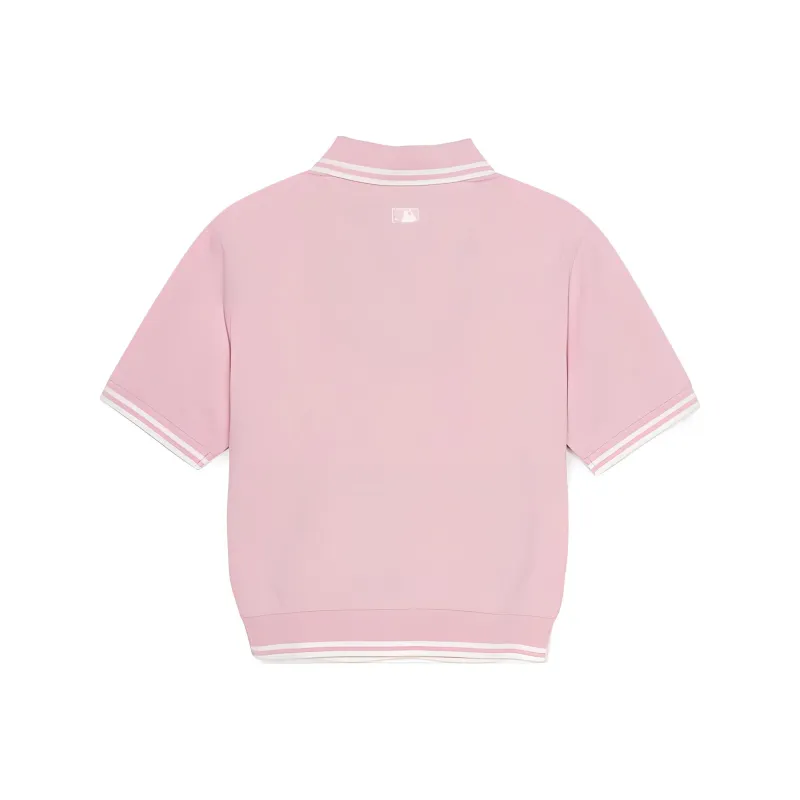 MLB Polo Shirts Women's Pink-1
