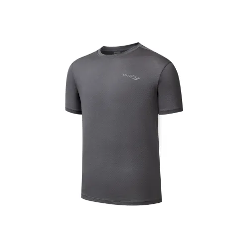 Saucony T-Shirt Men's Heather Gray