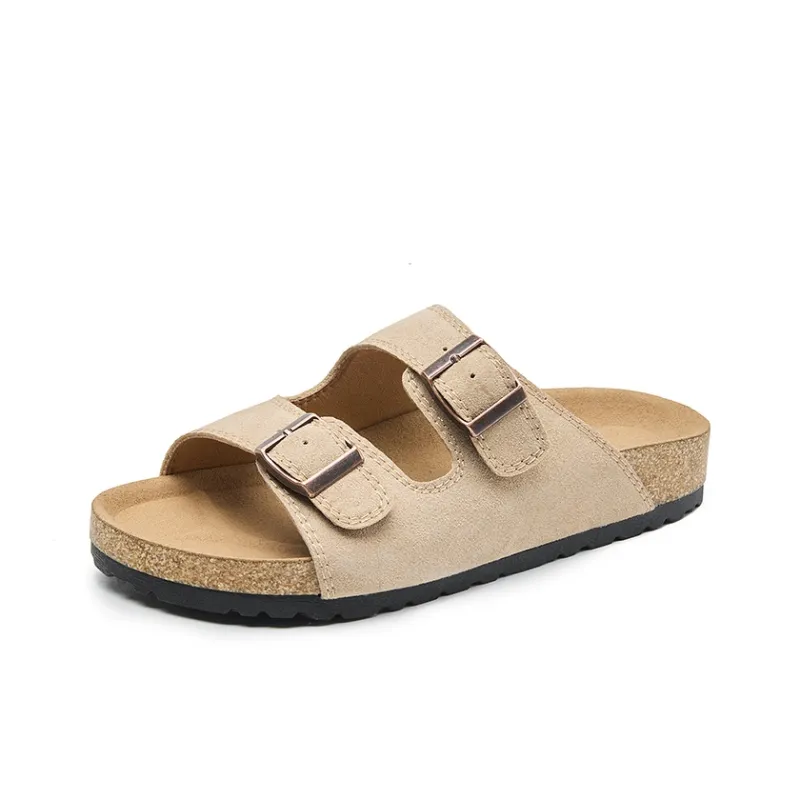 VAEL Quiet Slip Resistant Odor Resistant Abrasion Resistant Slide Slippers Women's-1