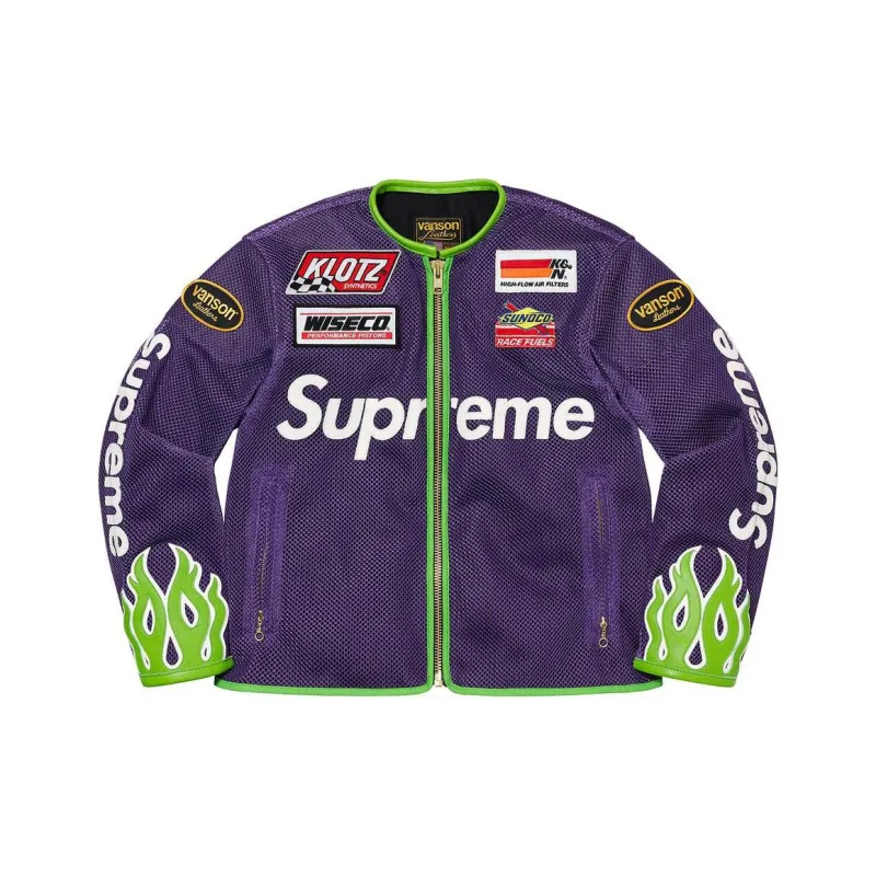 Supreme Vanson Leathers Cordura Mesh Jacket-3