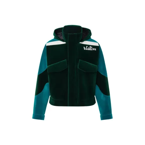LOUIS VUITTON 2010s Velour Windbreaker
