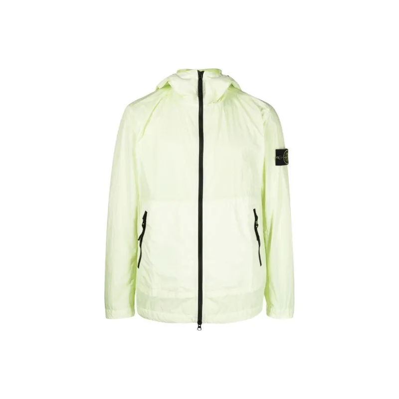 STONE ISLAND Jackets Coats Men's Light Green-0