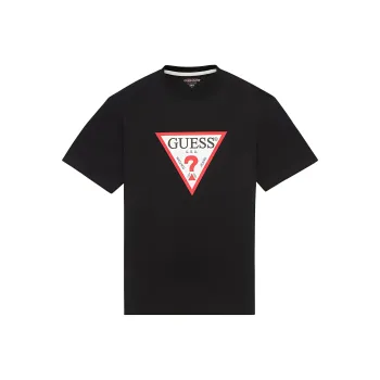 GUESS T-Shirts Men Black