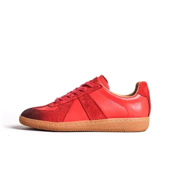 VCA Low Top Skateboard Shoes Unisex Red