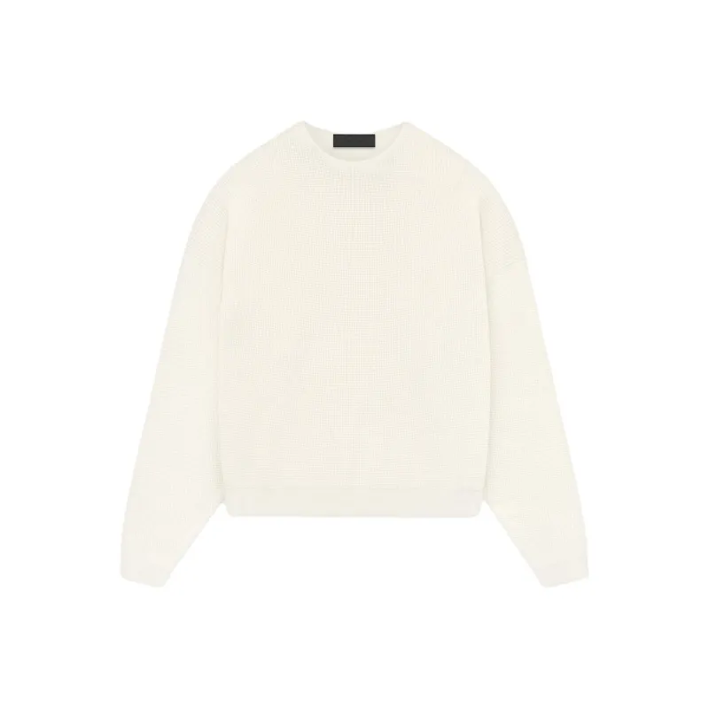 Fear Of God Essentials Waffle knit Crew neck Sweater-0