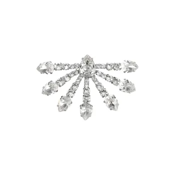 GUCCI 20th Century Crystal Single Clip On Earring Costume Earrings