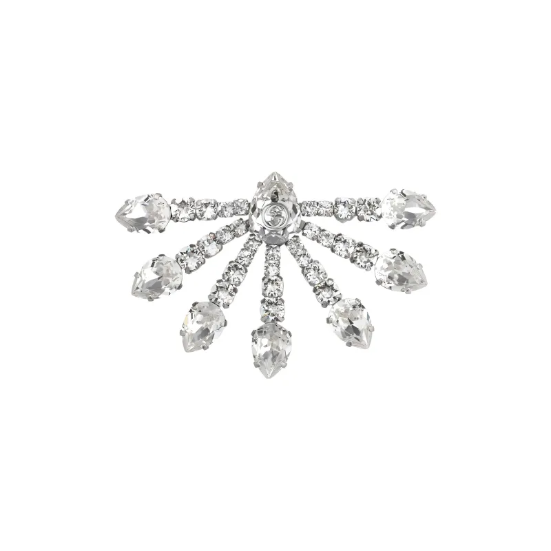 GUCCI 20th Century Crystal Single Clip On Earring Costume Earrings-0