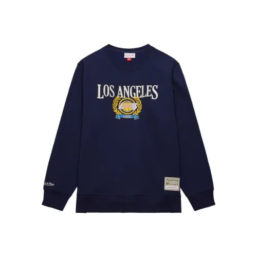 Mitchell & Ness Los Angeles Lakers Hardwood Sweatshirt Men's Marine Blue