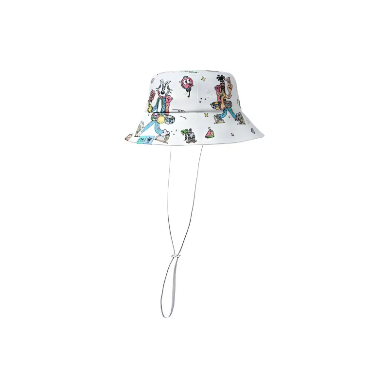 Steven Harrington X LINING Bucket Hats Unisex White-3