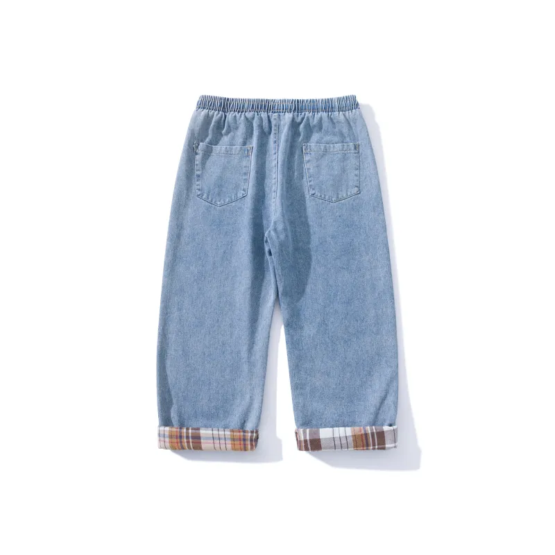 ZMHT Denim Shorts Unisex Light Blue-1