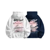 2 Pack Fleece-Lined (White+Navy Blue)