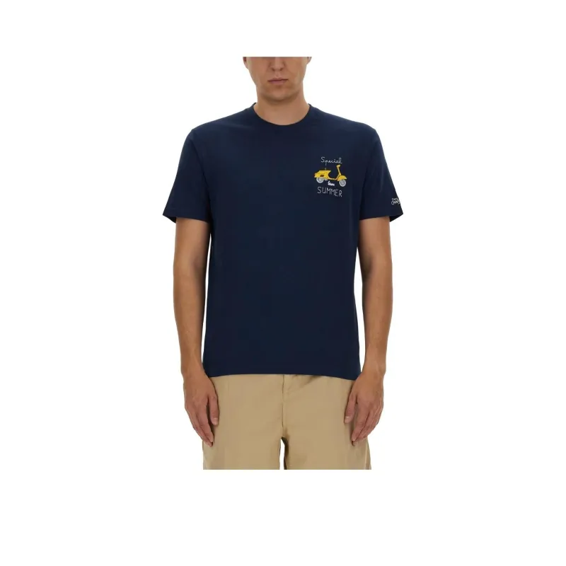 MC2 Saint Barth Graphic Printed Crewneck T Shirt-0