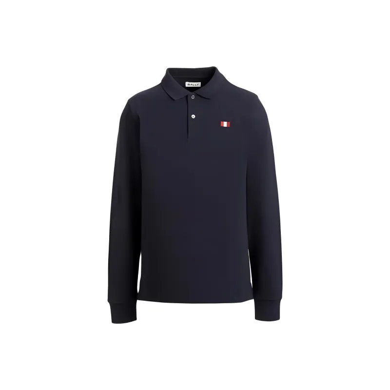 BALLY Long sleeve Polo Shirt-0