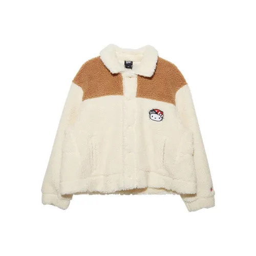 Hello Kitty X New Era Jackets Unisex Ivory White