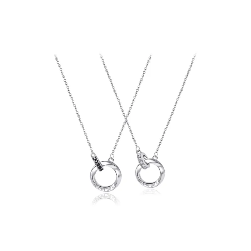 LUCA 925 Sterling Silver Necklaces Unisex-0