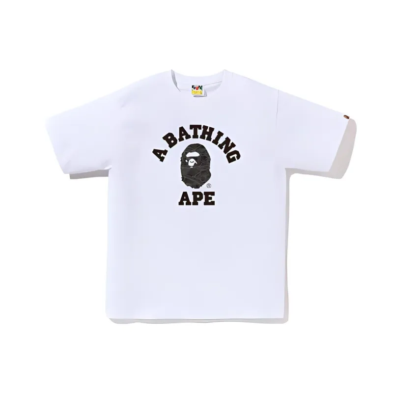 Bape Splinter Camo College Tee-5