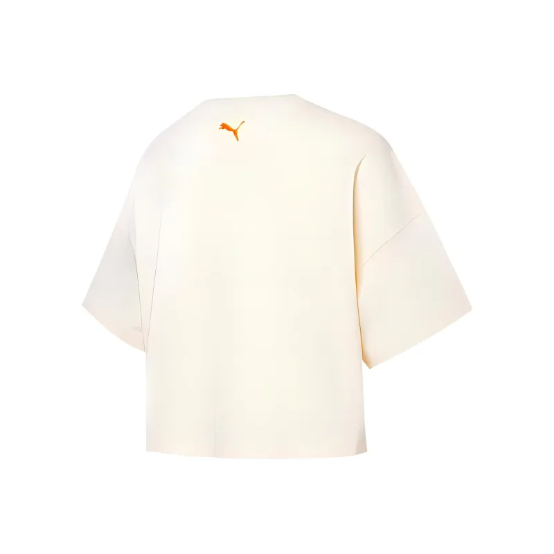 PUMA x THE BEAST T Shirt Women's Eggnog-1