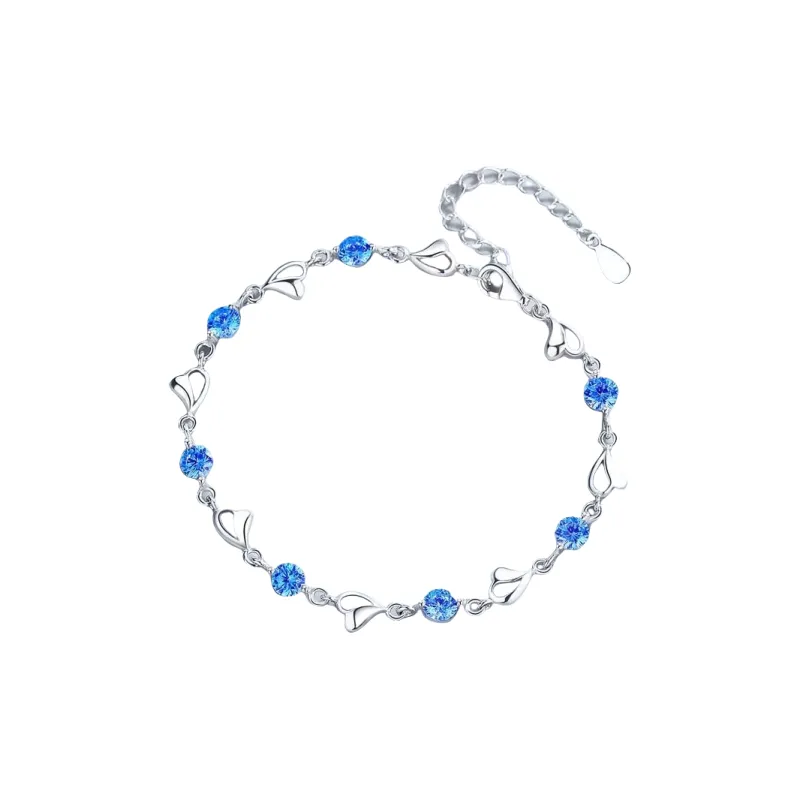 Zocai S999 Fine Silver Pure Silver Bracelets Women's-0