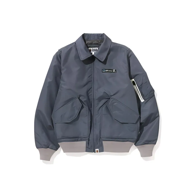 Bape Honeycomb Ripstop Bomber Jacket-3