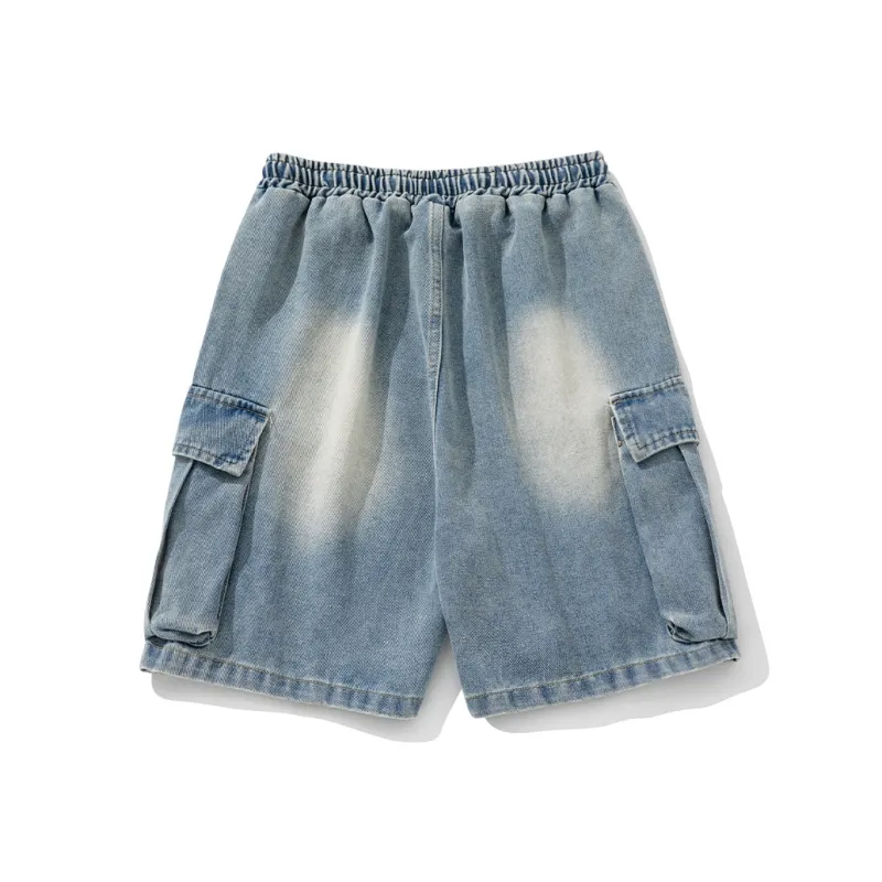 HOZZS Denim Shorts Unisex-5