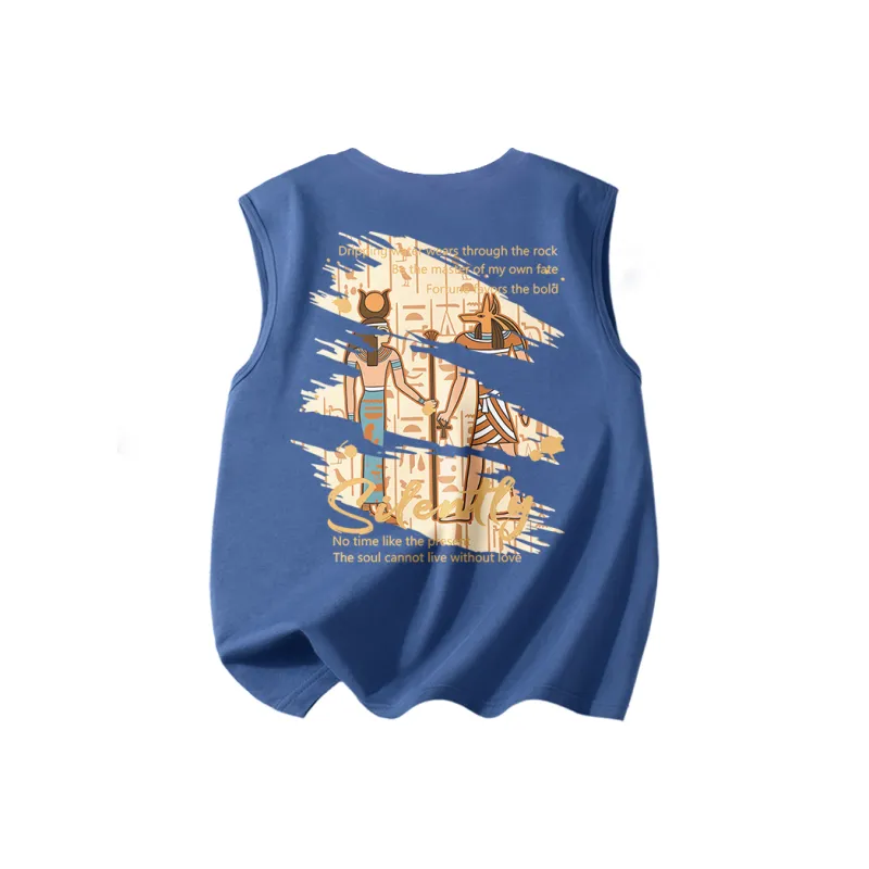 HUANQIU Tank Tops Unisex-6