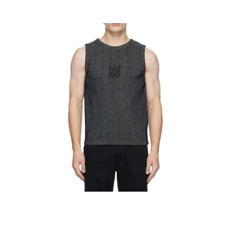 HUGO BOSS Tank Tops Men Gray-0